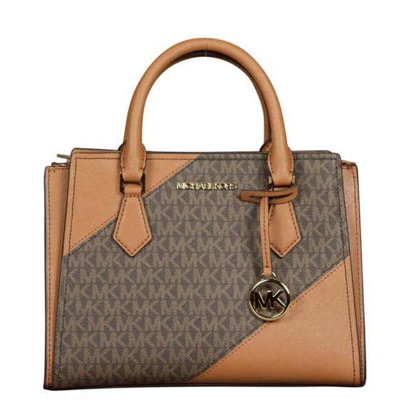 Michael Kors Medium Hope Messenger in Brown - Picture 1 of 2